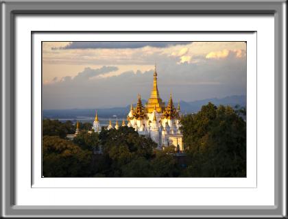 golden, pagoda, temple, Burma, Myanmar