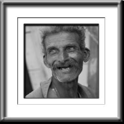 Cuba, Black and White, Old Man