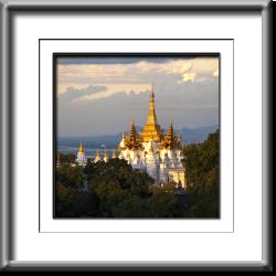golden, pagoda, temple, Burma, Myanmar