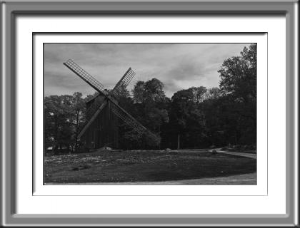 windmill, farm, rural