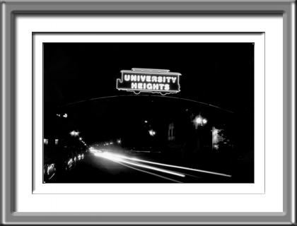 University Heights Sign