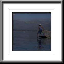 Inle Lake Fisherman #2 Burma, Myanmar, lake fishing