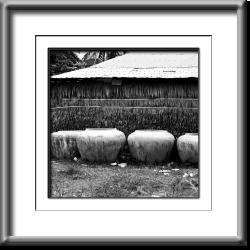 rural, farm, water jar, Cambodia